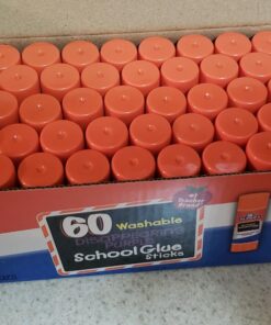 Elmer's Disappearing Purple School Glue Sticks, Washable, 7 Grams, 60 Count 33 71zsBetTGL