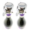 Champagne Stoppers by Kloveo - Patented Seal (No Pressure Pump Needed) Made in Italy - Professional Grade WAF Champagne Bottle Stopper - Prosecco, Cava, and Sparkling Wine Stopper - Chrome, 2-Pack 28 71zsCa9IHL