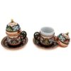 Copper Turkish Coffee Cups with Saucer and Lid (Set of 2) 47 71zsErSxwyL