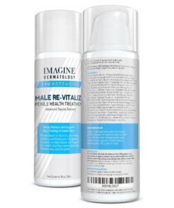Imagine Dermatology Male Re-Vitalize Original Penile Health Cream for Men - Relieve, Restore and Support Skin - Moisturizer Penile Lotion - Large Value Size (5fl oz/150ml) ORIGINAL 5.0 fl oz 10 71zsUEsr8CL