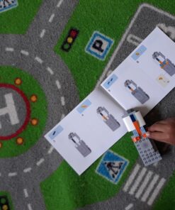 AOKESI Building Block Robot Kits for Kids, Remote & APP Control Robot Snap Together Engineering Kits STEM Building Toys Best Gift for 6, 7, 8 and 9+Year Old Boys and Girls Blue New 30 71zuAretniL 2