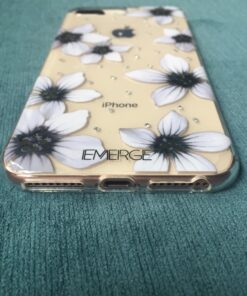 EMERGE FLORAL iPhone 8 Plus / iPhone 7 Plus Flower Cell Phone Case - White Flower Print 35 71zuSPAv41L