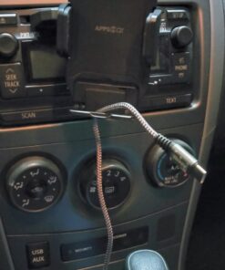 APPS2Car Sturdy CD Slot Phone Mount with One Hand Operation Design, Hands-Free Car Phone Holder Universally Compatible with All iPhone & Android Cell Phones, for Smartphone Mobile Black 47 71zvRvh UxL