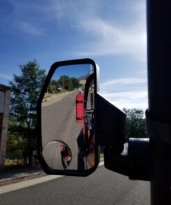 Chupacabra Offroad - Rear View/Side UTV Mirrors with SPOT Mirror - High Impact Right & Left Side Mirror Kit for 1.6" - 2" Roll Cage - RZR Can Am Yamaha Honda Arctic Cat 31 71zvY4ccL9L