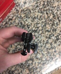 Anlado Balisong Butterfly Knife Trainer Practice with O-ring Latch - Enhanced Version - Black Metal Steel - no Offensive Blade - for Beginner, Children, Butterfly Knives Lover and more 14 71zwfRngLWL