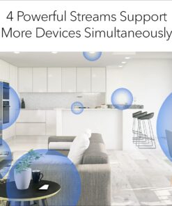 NETGEAR Nighthawk Whole Home Mesh WiFi 6 System (MK62) - AX1800 router with 1 satellite extender, coverage up to 3,000 sq. ft. and 25+ devices WiFi 6 | 2-pack 23 71zx60fQ23L