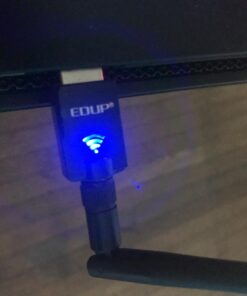 USB Wifi Adapter for PC, EDUP AC600M USB Wi-fi Dongle 802.11ac Wireless Network Adapter with Dual Band 2.4GHz/5Ghz High Gain Antenna for Desktop Laptop support Windows XP/Vista/7/8.1/10 Mac 10.7-10.15 30 71zyG6CfJUL