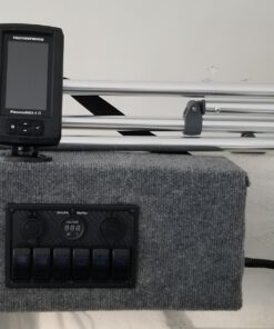 6 Gang Waterproof Rocker Switch Panel Blue LED Digital Display Voltmeter Dual 5V USB Charger Socket DC 12V Slot, 5 Pin Lighting Toggle Switches with 15A Fuse for RV Truck Car Marine Boat Vehicle 6 gang S0016B 26 71zyx62X09L