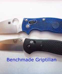 Spyderco Manix 2 Lightweight Signature Knife with 3.37" CTS BD1 Steel Blade and Translucent Blue FRCP Handle - PlainEdge - C101PBL2 39 71zyyvpTMVL