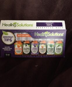 Aromatherapy Top 6-100% Pure Therapeutic Grade Basic Sampler Essential Oil Gift Set- 6/10 ml Kit Classic Aromatherpy Sets 0.33 Fl Oz (Pack of 6) 22 71zzAVIXBsL