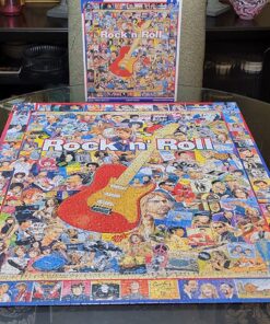 White Mountain Puzzles Rock 'N Roll - 1000 Piece Jigsaw Puzzle 15 81 11sRKgIL