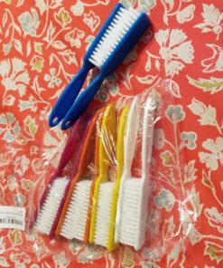 Yesker Handle Nail Hand Scrubbing Cleaning Brush-10 Pcs 34 81 1HMFXo1L