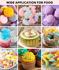 Alternative view of Food Coloring Set - 12 Food Grade Vibrant Food Dye Cherrysea Tasteless Liquid Color for Cake Decorating, Baking, Easter Egg, Icing, Fondant, Cooking, Slime Making DIY Supplies Kit - 0.35 Fl. oz (10 ml)/Bottles 0.35 Fl Oz (Pack of 12)