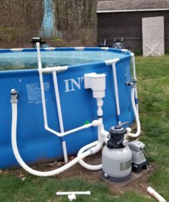 Intex Krystal Clear Sand Filter Pump for Above Ground Pools, 12-inch, 110-120V with GFCI 12 in Pump only 50 81 2YS4KxrL