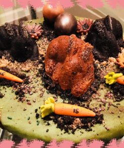 Nordic Ware Baby Bunny Cakelet Pan, Copper, Bronze, 2.1 45 81 3GPCwV3L