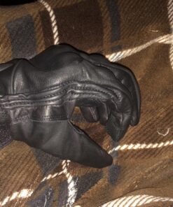 FXC Touch Screen Full Finger Motorcycle Leather Gloves Men's Premium Protective Motorbike Large 39 81 41MHubsL