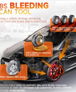 FOXWELL NT630 Plus OBD2 Scanner Diagnostic Tool, Car Code Reader ABS Scan Tool Bleeding Brake SRS Scanner Bidirectional Control with Airbag Light Reset SAS Calibration Oil Light EPB Service 38 81 4rgKbC9L