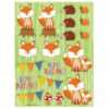 Forest Fox Value Stickers 4 Sheets Per Pack