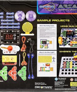 Snap Circuits “Arcade”, Electronics Exploration Kit, Stem Activities for Ages 8+, Full Color Project Manual (SCA-200) Arcade 18 81 5UOa8dbL