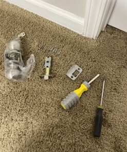 Copper Creek BK2030SS Ball Door Knob, Privacy Function, 1 Pack, Satin Stainless 40 81 5olZzNqL