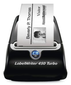 Alternative view of DYM1752265 - Dymo LabelWriter 450 Turbo Direct Thermal Printer - Monochrome - Label Print
