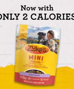 Alternative view of Zuke's Mini Naturals Training Dog Treats Rabbit Recipe - 16 Oz Bag 1 Pound (Pack of 1)