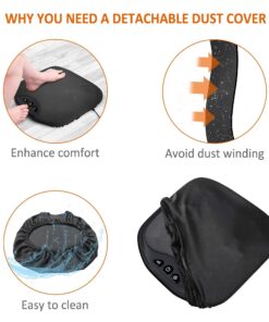 Snailax Shiatsu Foot Massager with Heat and Hand Massager Bundle | Washable Cover Kneading Foot & Back Massager, Heated Foot Warmer, Electric Feet Massager Machine for Plantar Fasciitis,Foot Relief 12 81 DmDamZkL