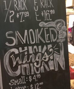 Crafty Croc 4 White Liquid Chalk Markers, 6mm Reversible Medium Tip 4 Count (Pack of 1) 36 81 E7BjvWCL