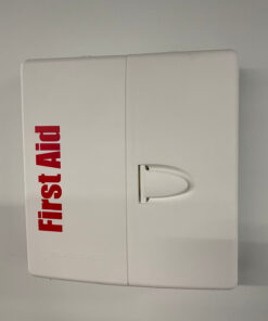First Aid Only 1000-FAE-0103 50-Person SmartCompliance OSHA First Aid Kit for Businesses, Large Plastic First Aid Cabinet with Medications, 245 Pieces 30 81 FrvzxgCL