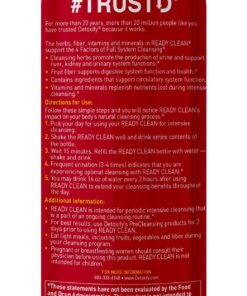 Detoxify – Ready Clean Herbal Cleanse – Tropical – 16 oz – Professionally Formulated Herbal Detox Drink – Enhanced with Milk Thistle Seed Extract & Burdock Root Extract – Plus Sticker. 16 Fl Oz (Pack of 1) 26 81 FvjRdAQL 2