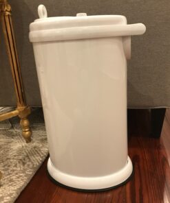 Ubbi Steel Odor Locking, No Special Bag Required Money Saving, Awards-Winning, Modern Design, Registry Must-Have Diaper Pail, White 63 81 GE0jfsnL