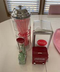 TableCraft Coca-Cola CC342 Drink Coca-Cola Napkin Dispenser,Red,Small 26 81 GgzOC8mL