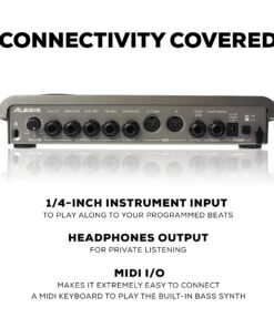 Alesis SR-18 - Studio-Grade Standalone Drum Machine With On-Board Sound Library, Performance Driven I/O and In-Built Effects / Processors 200 patterns 15 81 GqqgSFwL