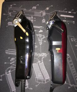 Wahl Professional 5 Star Cordless Magic Clip Hair Clipper with 100+ Minute Run Time for Professional Barbers and Stylists Red 15 Piece Set 44 81 Haq0Z3NL