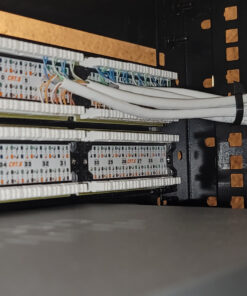 TRENDnet 48-Port Cat6 Unshielded Patch Panel, Wallmount or Rackmount, Compatible with Cat3,4,5,5e,6 Cabling, For Ethernet, Fast Ethernet, Gigabit Applications, Black, TC-P48C6 Rack Mount 22 81 Ho4wlfL