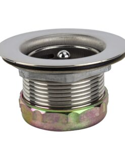 Keeney 878PC Stainless Steel Junior Duo Bar Sink Strainer with Basket, Fits 2-Inch or 2-1/2-Inch Openings, Polished Chrome 18 81 J1ej3UsL