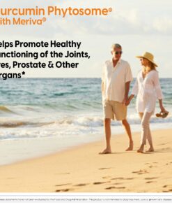 Doctor's Best Curcumin Phytosome with Meriva, Non-GMO, Vegan, Gluten Free, Soy Free, Joint Support, 500 mg 60 Veggie Caps Unflavored 60VC 12 81 JoI PswL