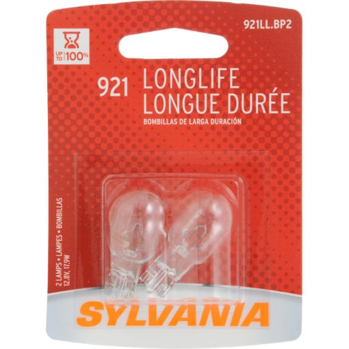 SYLVANIA 921 Long Life Miniature Bulb (Contains 2 Bulbs)