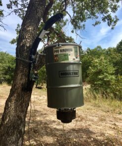 Moultrie Feeder Hog Light | 35 LEDs | 4-Way Switch | Attaches to Most MOU Feeders, Black, 1 pack 19 81 KU6HOk7L