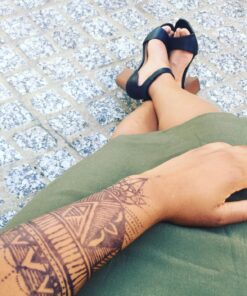 Organic Jagua Black Temporary Tattoo and Body Painting Premium Kit 47 81 LVjglhGL