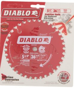 Freud D0536X Diablo 5-3/8-Inch 36 Tooth ATB Finish Cordless Trim Saw Blade 20 81 LZOc7g9L