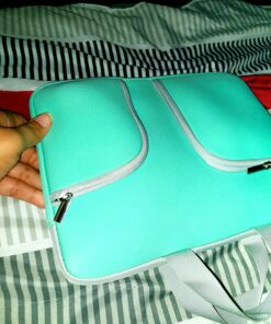 HESTECH Chromebook Case,11.6-12.3 Laptop Sleeve Neoprene Computer Handbag Protective Cover for 13 inch MacBook Air/Pro M2/M1 Acer R11/Spin 311/HP Stream/Samsung/Surface /7+/6/5/4/3/Go 12.4" Mint Green 11.6"-12.5-12.9 Inch Hot Teal 38 81 NUgCPPLL
