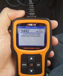 ANCEL AD410 Enhanced OBD II Vehicle Code Reader Automotive OBD2 Scanner Auto Check Engine Light Scan Tool (Black/Yellow) 45 81 NiedIG5L