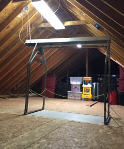 Versa-Lift 32WH 11-14 Foot Attic Lift Platform, Garage Attic Elevator, Garage Systems For Storage - Garage Lift 43 81 Nw2q7q L