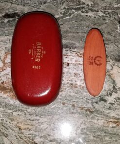 Beard Brush by ZilberHaar - Stiff Boar Bristles - Beard Grooming Brush for Men - Straightens and Promotes beard growth - Works with Beard Oil and Balm to Soften Beard – For beard kits - 6 inches long Brown 6 Inch (Pack of 1) 45 81 PR6UGwL