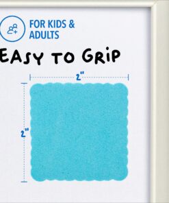 Impresa Mini Magnetic Dry Erase Erasers for Kids and Adults - 12 Pack - Whiteboard Erasers for School, Home, and Office - Classroom Supplies (2x2 Inches) 20 81 QSq3x6IL