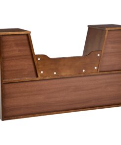 Amazon Basics Kids 4-Cube Bookcase With Reading Nook and 6 Shelves for Storage, Espresso, 11.8" D x 40.1" W x 24" H 24 81 RcMgDyEL