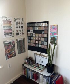 The Ultimate Classroom Calendar Pocket Chart for Kids - Simplified Calendar with Educational Cards for Easy Learning - Fun Boho Classroom/Teacher Must Have Supplies That Fits Nicely w/Any School Decor Calendar for Kids 46 81 Tk2 v L