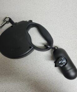 Amazon Basics Standard Dog Poop Bags With Dispenser and Leash Clip, Unscented, 300 Count, 20 Pack of 15, Black, 13 Inch x 9 Inch 15 Count (Pack of 20) 22 81 UEpdp4aL