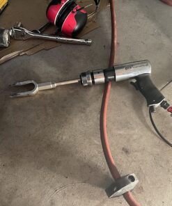 Ingersoll Rand 114GQC Air Hammer - 3 PC Chisel Set with Tapered Punch, Panel Cutter, Flat Chisel, 2-5/8 Inch stroke, 3500 BPM, Lightweight, Compact, Gray 35 81 Ufsc0WL